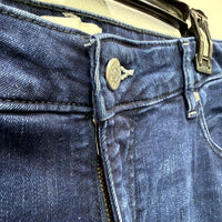 Just Jeans Womens Super Skinny Dark Blue High Rise Ankle Length Size 14 NEW