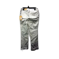 Marilyn Straight Womens Leg Optic White Cotton Jeans Size 12 NEW