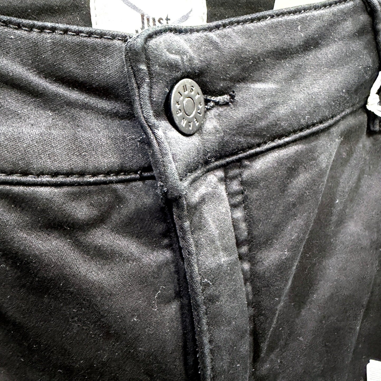 Just Jeans Womens Amaze Wide Leg Black Size 12 NEW