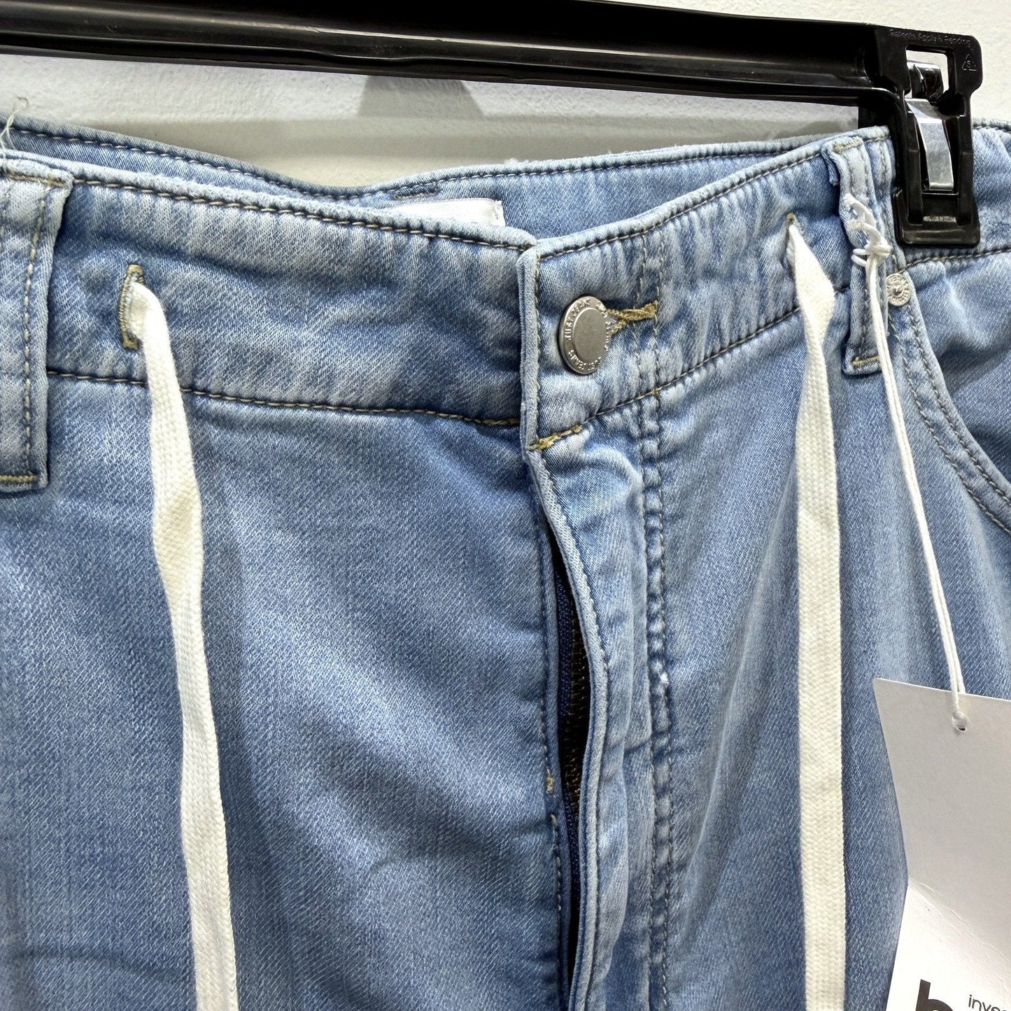 Just Jeans Womens Amaze Wide Leg High Rise Ankle in Blue Size 20 NEW