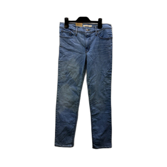 Levi's Womens 314 Shaping Straight Leg Jeans, Medium Blue, Size 29 x 32 NEW