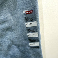 Levi's Womens 314 Shaping Straight Leg Jeans, Medium Blue, Size 29 x 32 NEW