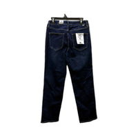 Just Jeans Womens Amaze Straight Leg Dark Blue Denim Size 12 NEW