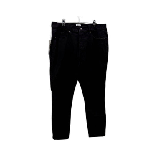 Just Jeans Womens Skinny High Rise Ankle Length Black Size 18 NEW