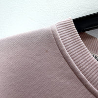 Jaggad Womens Light Pink Pullover Sweatshirt Comfortable Casual Size M