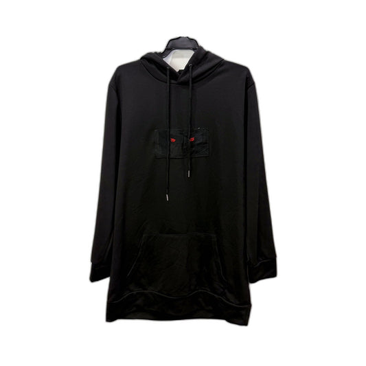 Roar Mens Japan Pullover Hoodie Embroidered Anime Itachi Graphic Black Size M