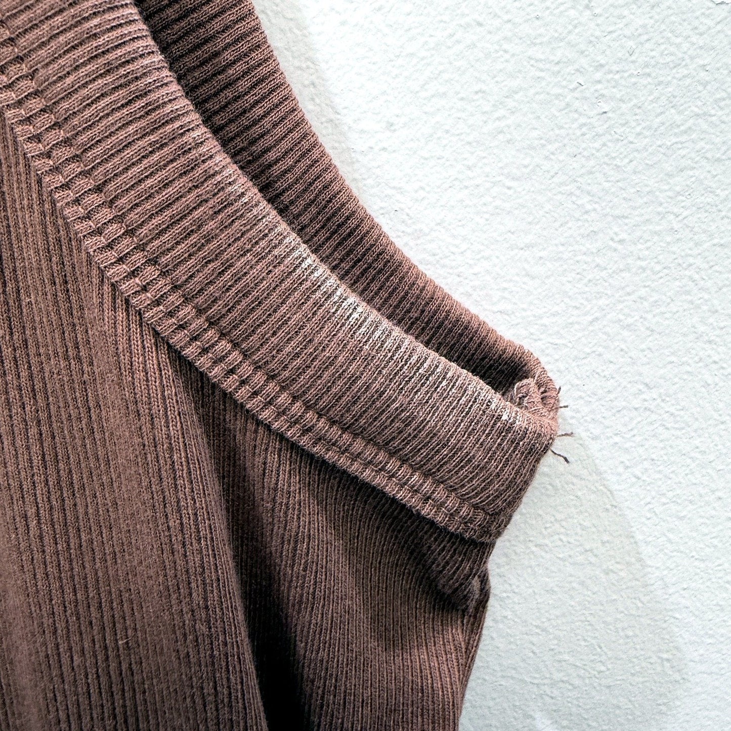 & Me Womens Ribbed Knit Pullover Tank Top in Brown by , Size 18