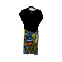 Frank Lyman Design Womens Printed T-Shirt Dress Polyester Multi Color Size 10