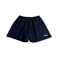 Fila Mens Athletic Workout Shorts in Navy Blue, Size 3XL