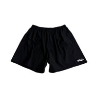 Fila Mens Athletic Gym Workout Shorts in Black 3XL Size
