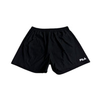 Fila Mens Athletic Gym Workout Shorts in Black XXL Size