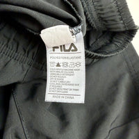 Fila Mens Athletic Gym Workout Shorts in Black XXL Size