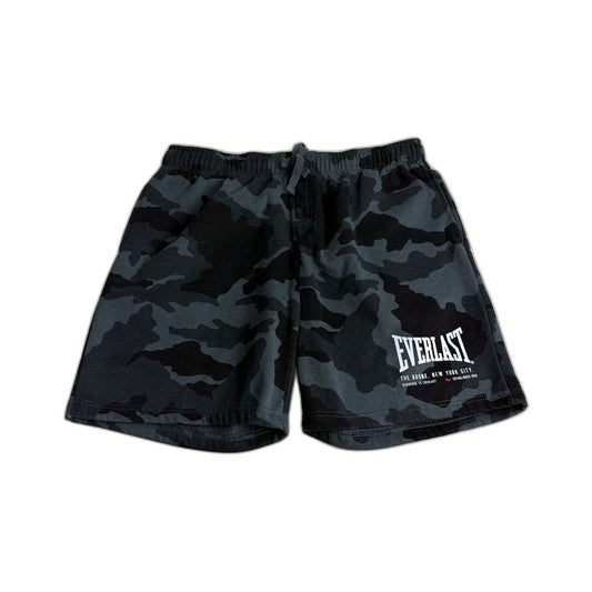 Everlast Mens Camo Shorts Gray Workout Athletic Gym Casual Wear Size XXL