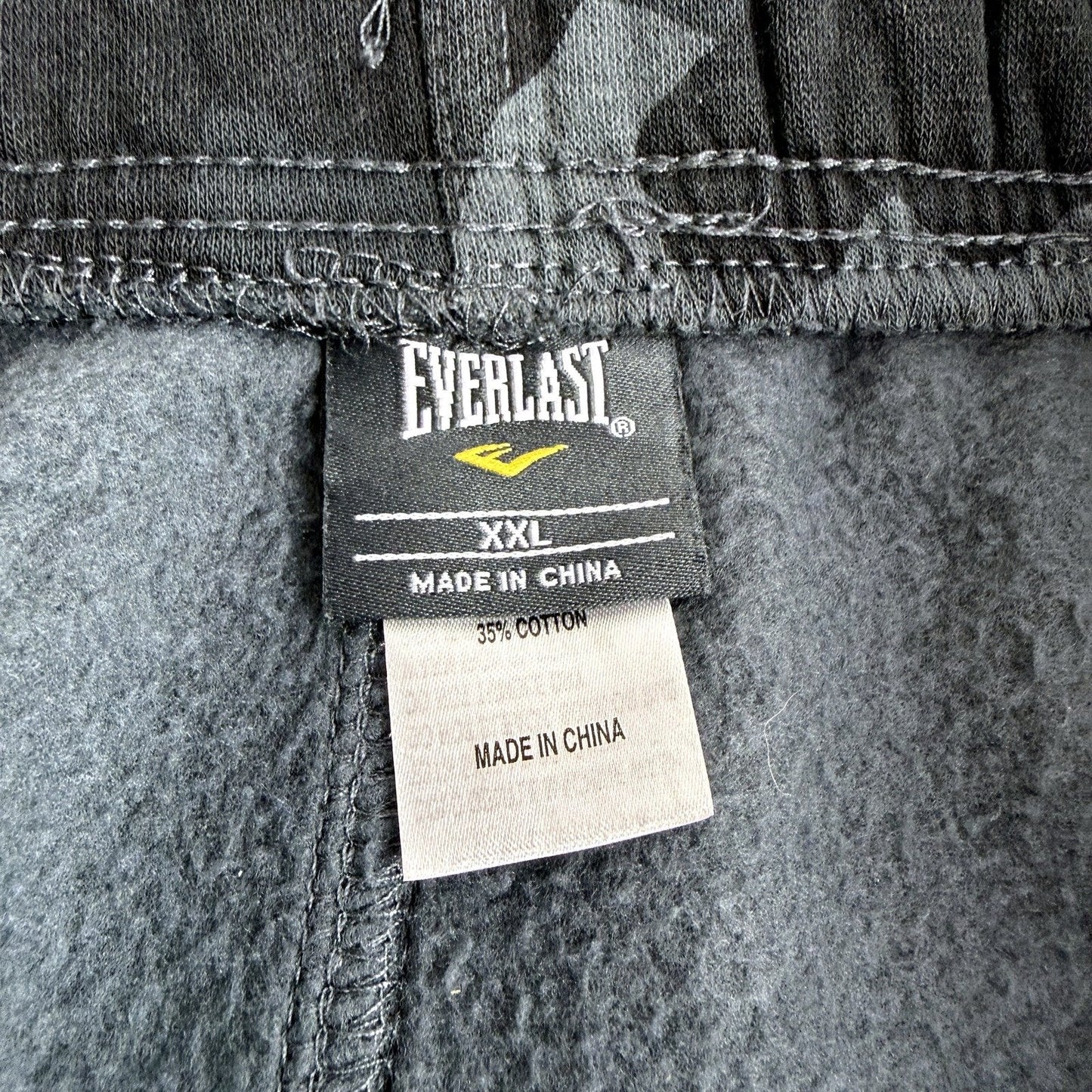 Everlast Mens Camo Shorts Gray Workout Athletic Gym Casual Wear Size XXL