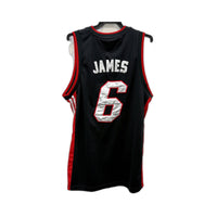 Adidas Mens Basketball Jersey - Lebron James #6 in Multi Color & XL Size
