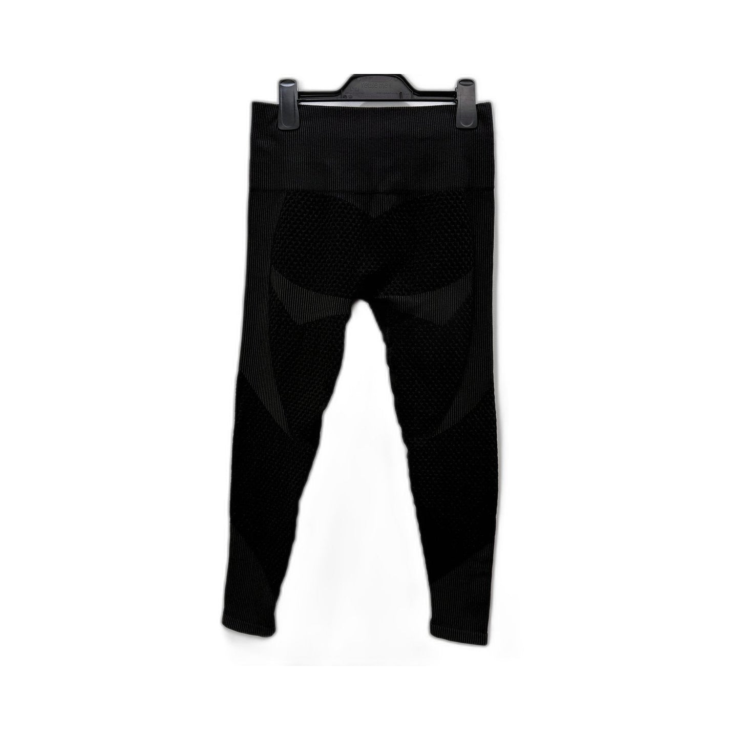 Bfree Womens Honeycomb Seamless Leggings Black/Grey Stretchy Comfortable NEW