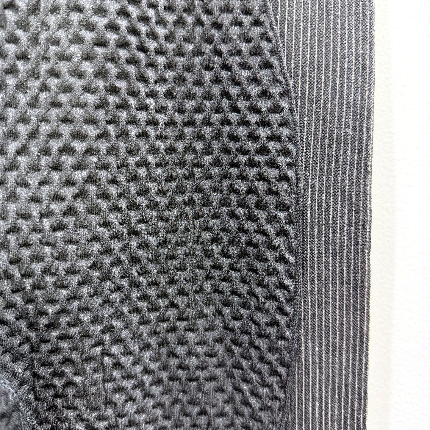 Bfree Womens Honeycomb Seamless Leggings Black/Grey Stretchy Comfortable NEW