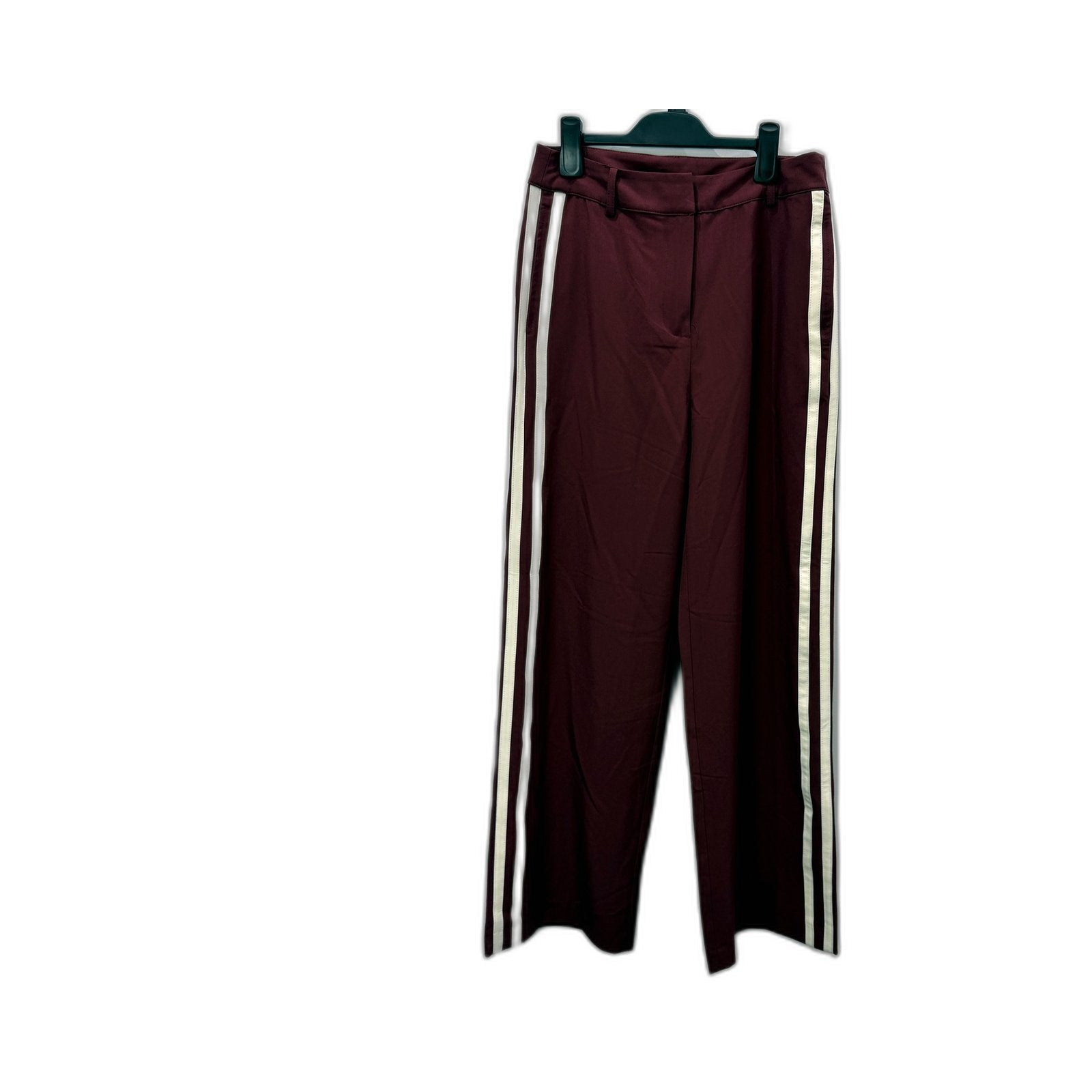 Alice in the Eve Womens Leon Stripe Detail Suit Pants Burgundy, Size M NEW