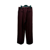 Alice in the eve Womens Leon Stripe Detail Burgundy Suit Pants Size L NEW