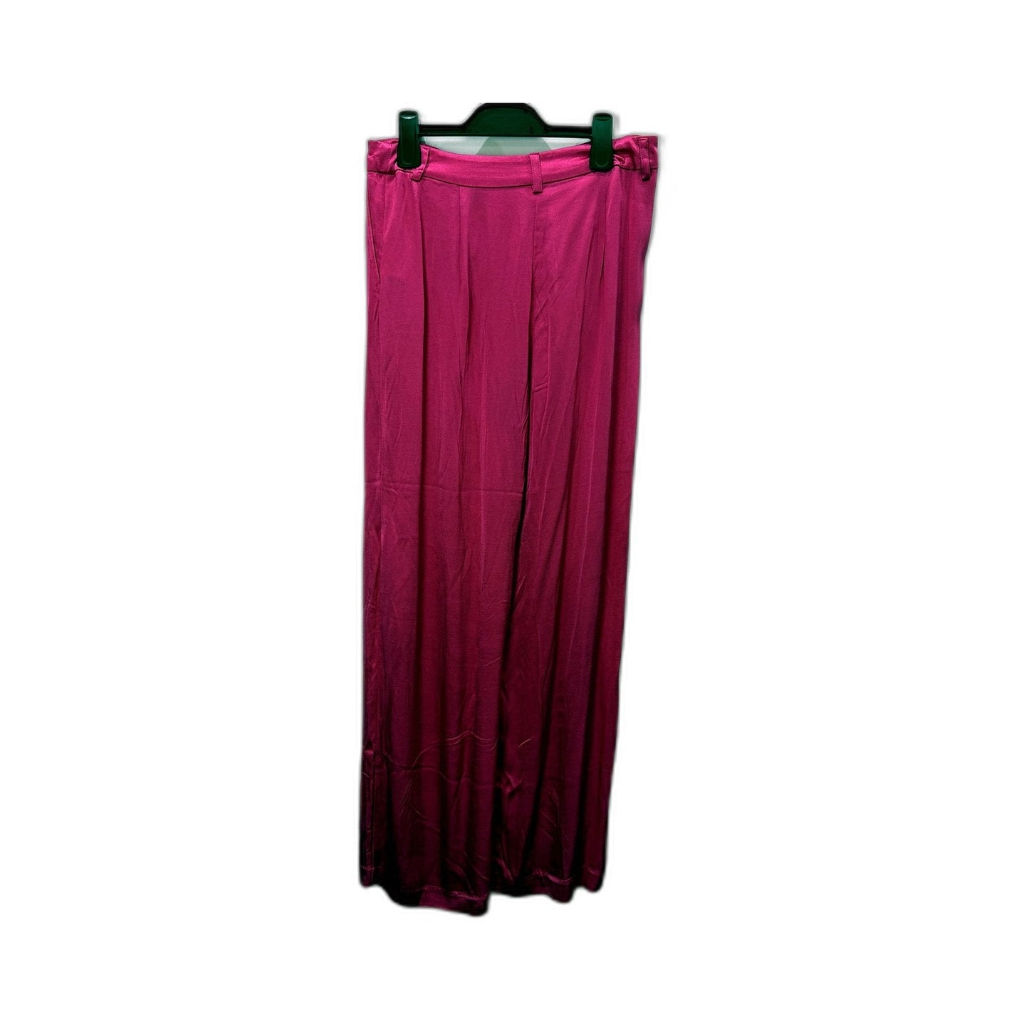 Bardot Womens Lena Pin Tuck Pleated Hot Pink Trousers, Size 10 NEW