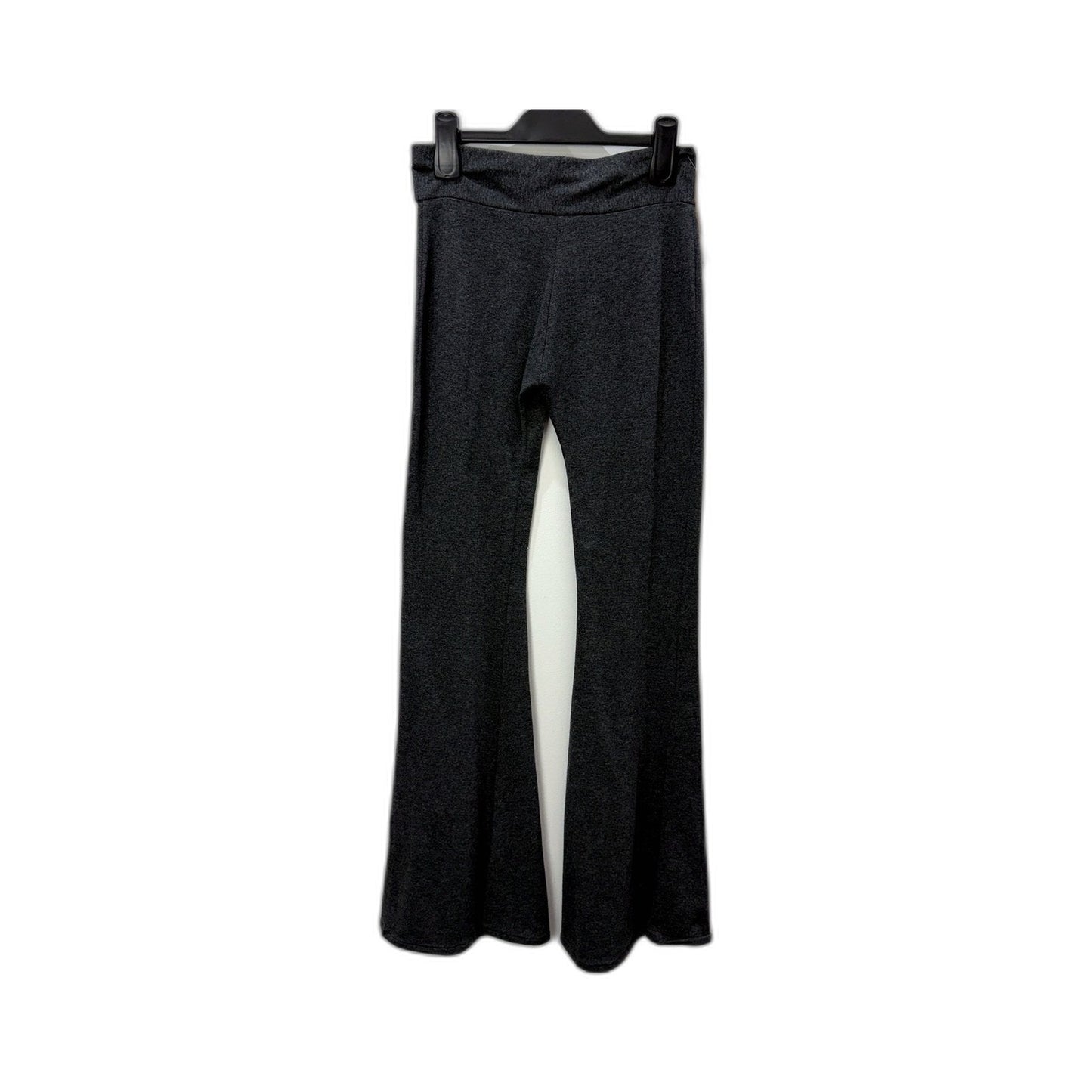 Cocoa Clothing Womens Flared Leggings Comfortable Casual Dark Grey Size S NEW