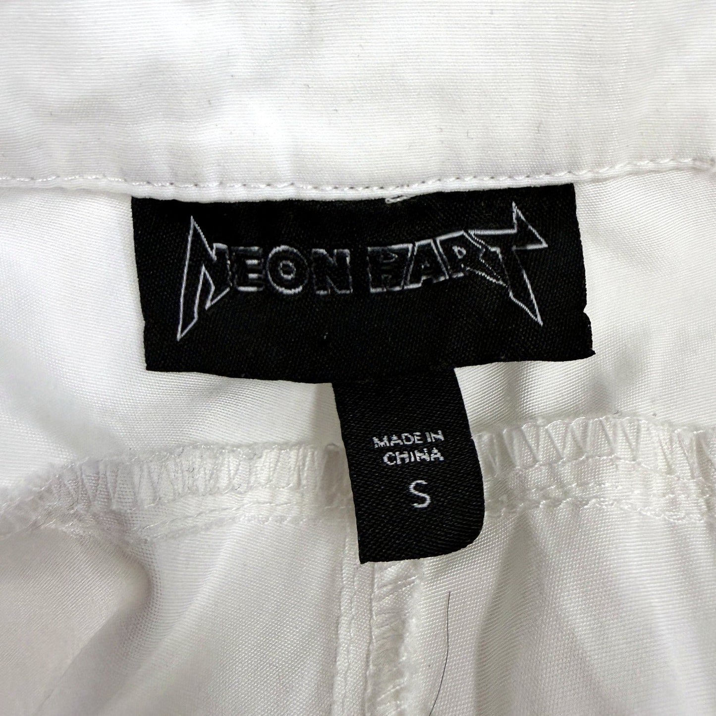 Neon Hart Womens Skylar Ski Style Pants White Waterproof Insulated Size NEW