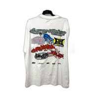 Spencer Project Mens Graphic Print Pullover Sweatshirt in White, XL Size NEW