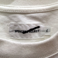 Spencer Project Mens Graphic Print Pullover Sweatshirt in White, XL Size NEW