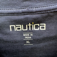 Nautica Mens Japan Arch Pigment Tee Navy 100% Cotton Casual T-Shirt Size XL NEW