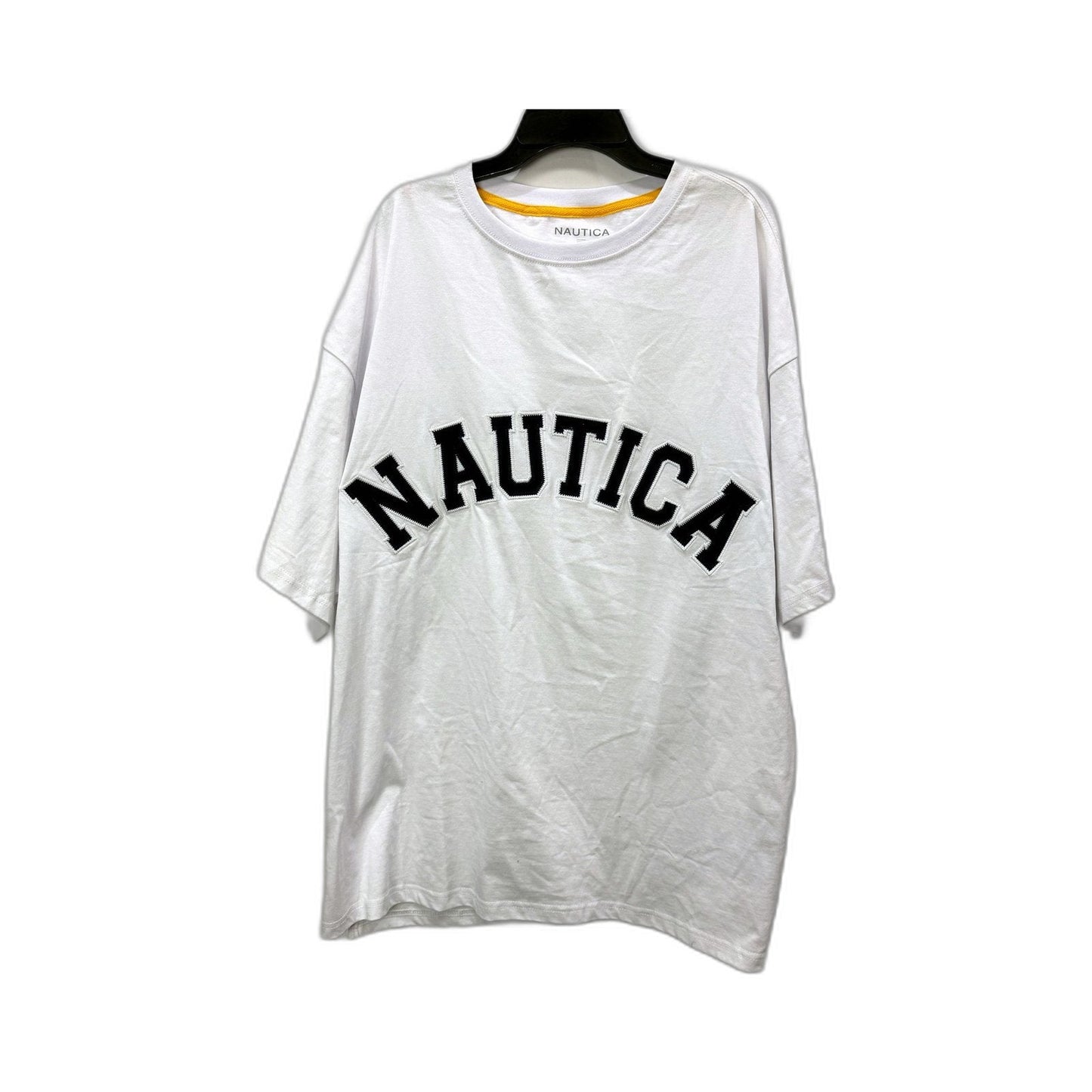 Nautica Mens Pullover Sweatshirt Comfortable Cotton White XL Size NEW