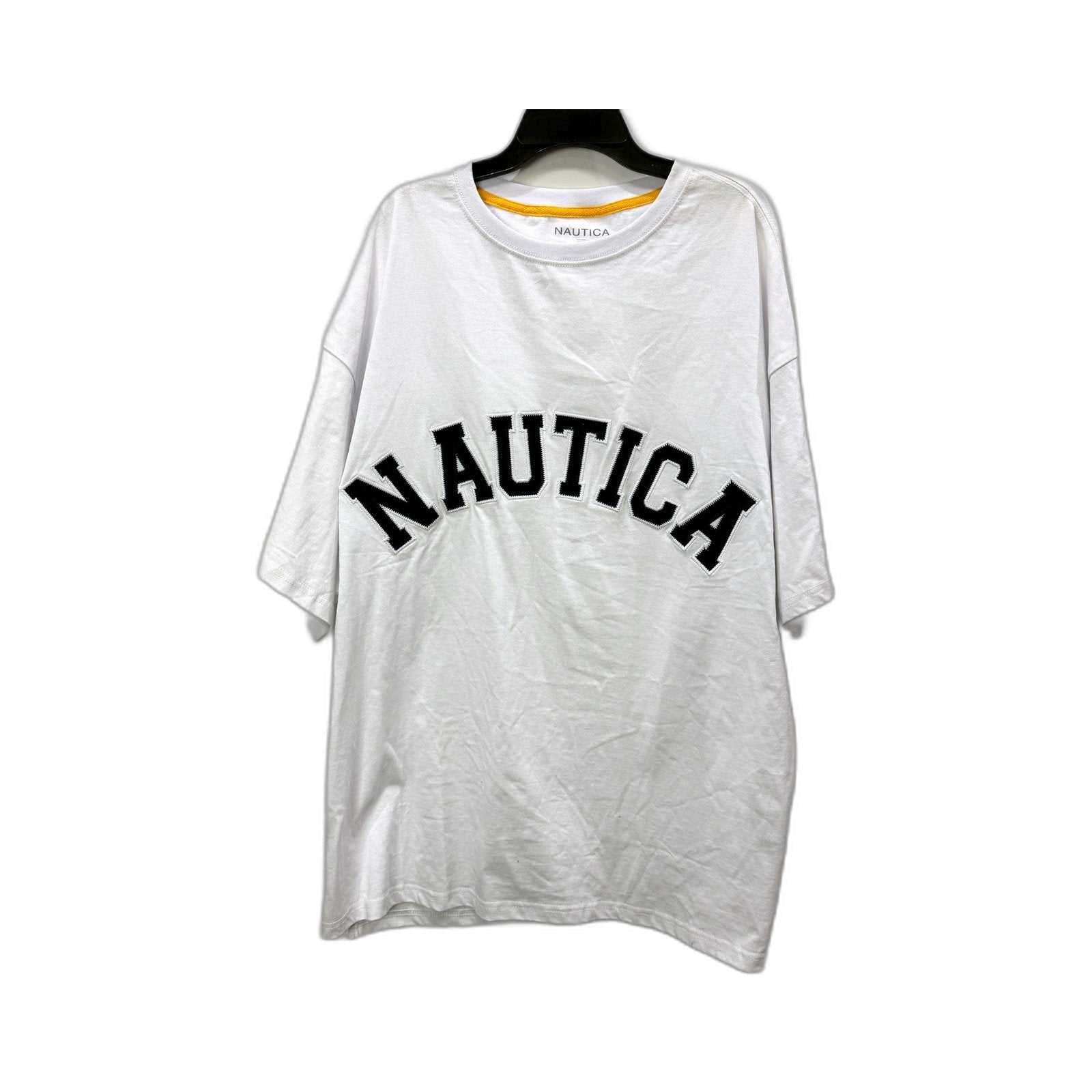 Nautica Mens Pullover Sweatshirt Comfortable Cotton White XL Size NEW