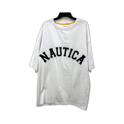 Nautica Mens Pullover Sweatshirt Comfortable Cotton White XL Size NEW