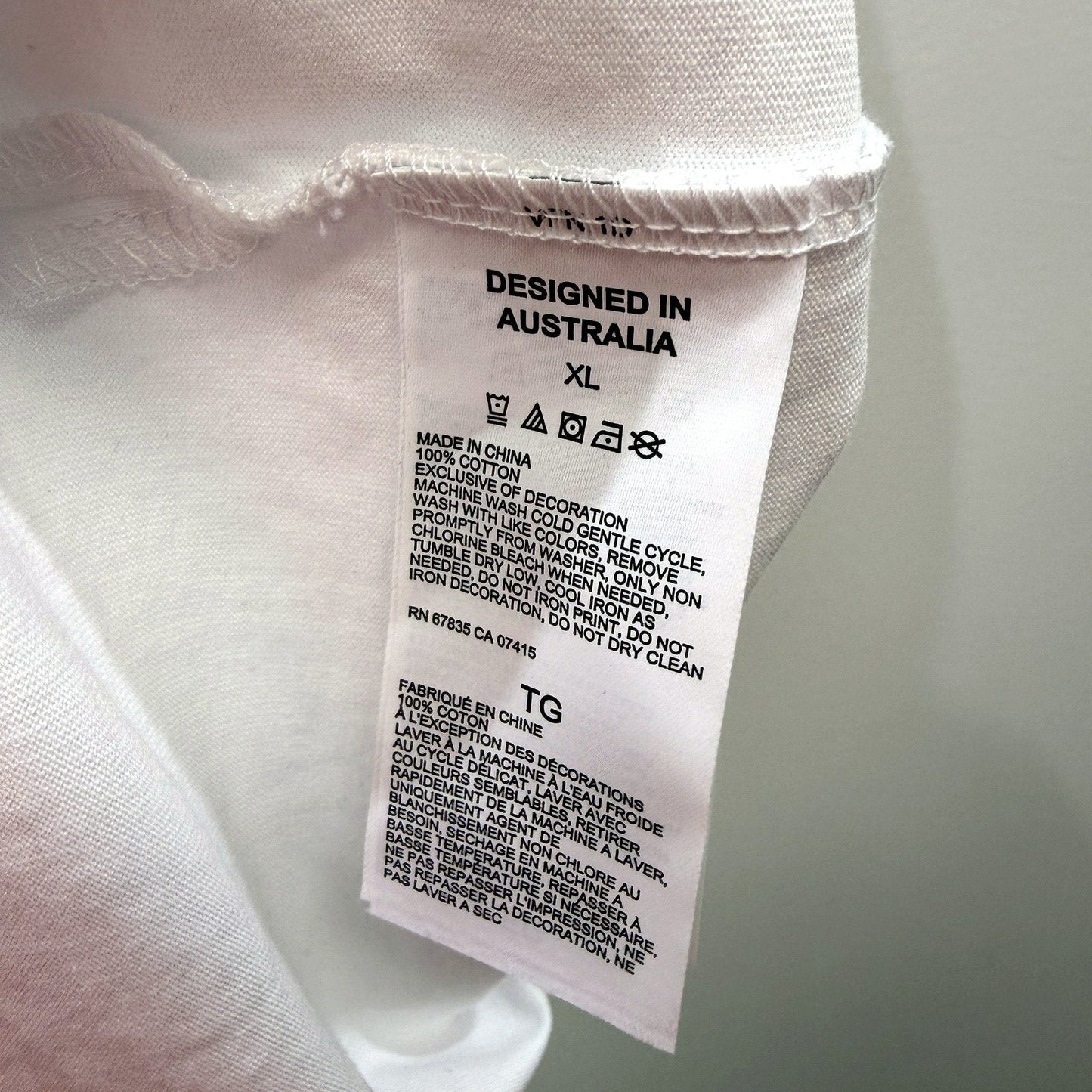 Nautica Mens Pullover Sweatshirt Comfortable Cotton White XL Size NEW