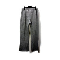 Neon Hart Womens Fleece Flared Joggers Gray Drawstring Pockets Size Small NEW