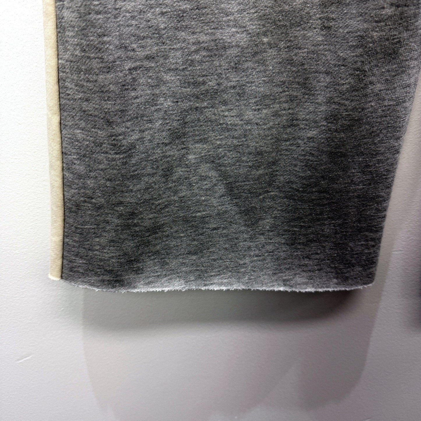 Neon Hart Womens Fleece Flared Joggers Gray Drawstring Pockets Size Small NEW