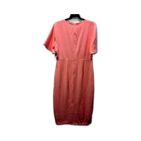 Tussah Womens Pale Pink Midi Dress Feminine Casual Lightweight Size 14 NEW