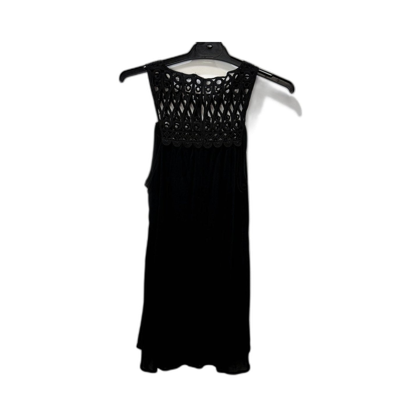 Country Road Womens Sleeveless Lace Flowy Black Dress for XS Size