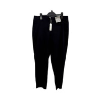 Suzanne Grae Womens Slim Stretch Black Ankle Pants Size M NEW
