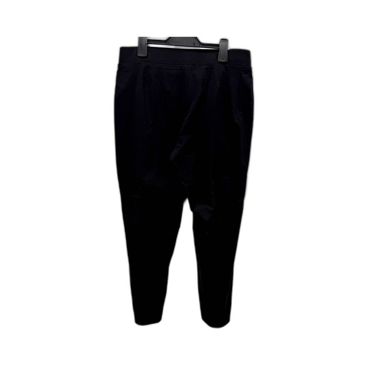 Suzanne Grae Womens Slim Stretch Black Ankle Pants Size M NEW