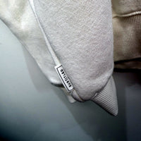 Subtitled Womens Zipped Sweatshirt Casual Athletic Hoodie White Size L NEW