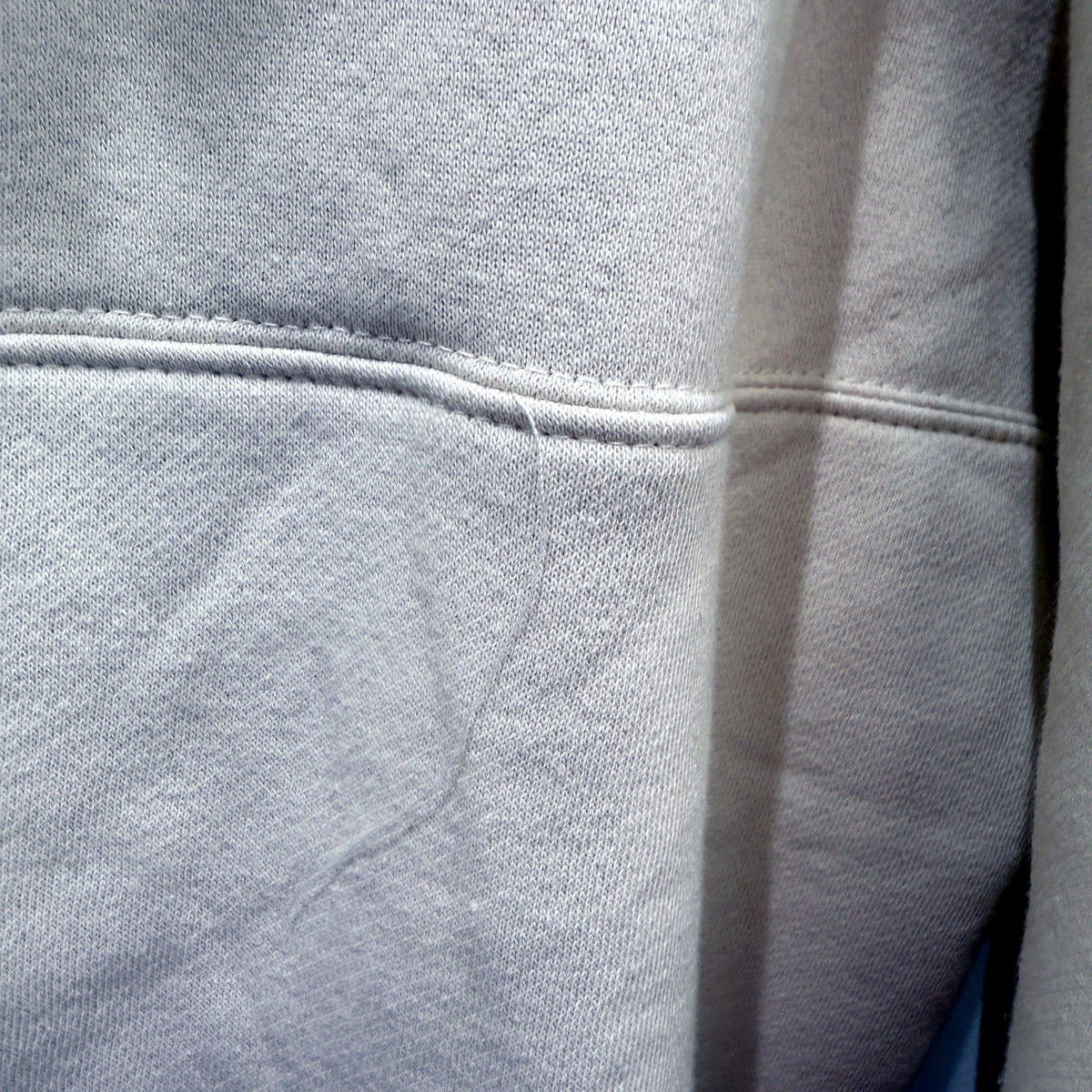 Subtitled Womens Quarter Zip Sweatshirt Beige Casual Comfortable Size XS NEW