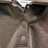 Subtitled Womens Brown Pullover Sweatshirt Casual Comfortable Cotton Blend NEW