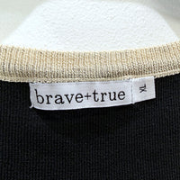 Brave+true Sleeveless Tank Top Black Casual Comfortable Blouse Size XL NEW