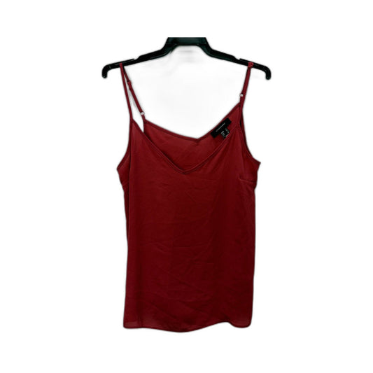 Atmosphere Womens Red Camisole with Spaghetti Straps and Cowl Neck, Size 12