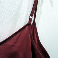 Atmosphere Womens Red Camisole with Spaghetti Straps and Cowl Neck, Size 12