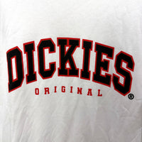 Dickies Mens Original White Cotton Casual Comfortable T-Shirt, Size M NEW