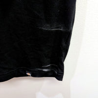 Dickies Mens Vintage Distressed 100% Cotton Black T-Shirt, Small Size