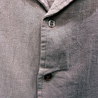Arvust Mens Casual Button-Down Shirt, Short Sleeve, Dusty Rose, Size M NEW