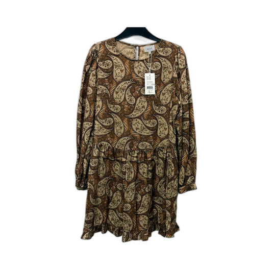 Seed Heritage Womens Floral Paisley Midi Dress Boho Bohemian Style Size 10 NEW