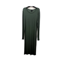 Vero Moda Womens Olive Green Maxi Dress with Long Sleeves, Size XL NEW